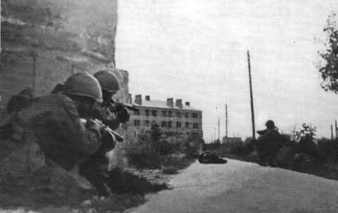 Уличные бои в Воронеже. Август 1942 г