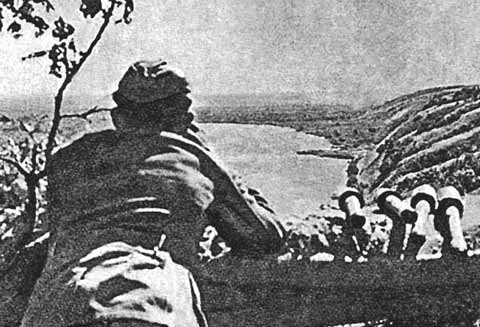 Боевые позиции венгров на Дону. Август 1942 г.