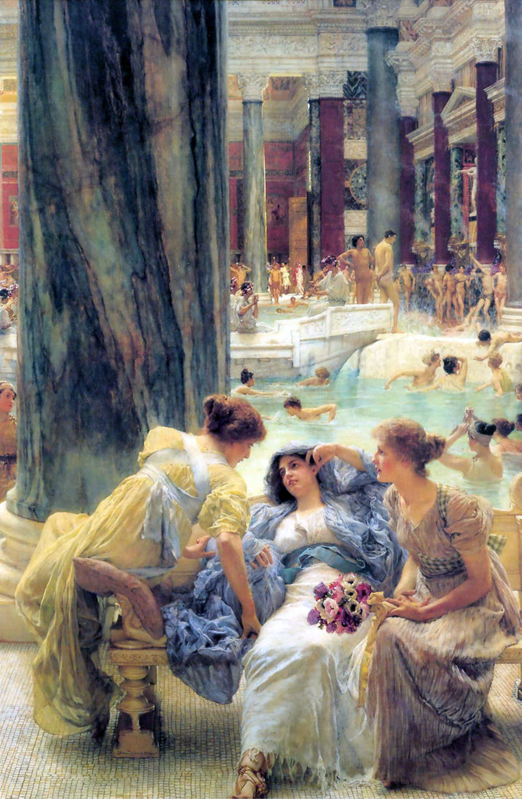 The Baths of Caracalla, 1899 - Sir Lawrence Alma-Tadema