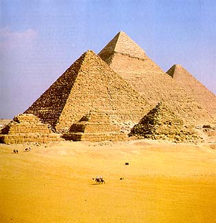 Пирамиды - грандиозные сооружения древности
