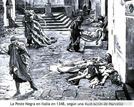 Эпидемия чумы в Италии 1348 г